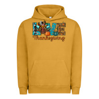Pigment Peanut Butter love thanksgivings turkey Urban Hoodie - RanaPortraitStore