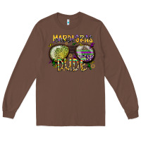 Chestnut mardi gras dude Long Sleeve Tee - SublimationCraftShop