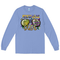 Colony Blue mardi gras dude Long Sleeve Tee - SublimationCraftShop