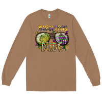 Toasted Coconut mardi gras dude Long Sleeve Tee - SublimationCraftShop