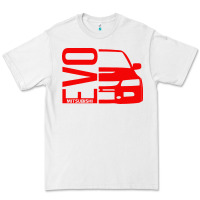 White evo car Premium Tee - linhVisuals