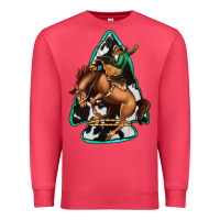 Cardinal bucking bronco arrowhead Premium Sweatshirt - Jasminsmagicworld
