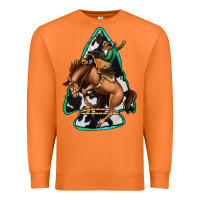 Carrot bucking bronco arrowhead Premium Sweatshirt - Jasminsmagicworld
