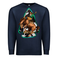 Navy bucking bronco arrowhead Premium Sweatshirt - Jasminsmagicworld