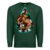 Sports Green bucking bronco arrowhead Premium Sweatshirt - Jasminsmagicworld
