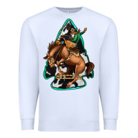 White bucking bronco arrowhead Premium Sweatshirt - Jasminsmagicworld