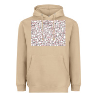 Mushroom baseball seamless background  (3200x2400px) Heavyweight Hoodie - Jasminsmagicworld