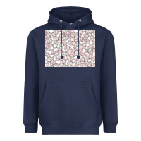 Navy baseball seamless background  (3200x2400px) Heavyweight Hoodie - Jasminsmagicworld