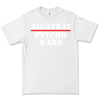 White alcatraz Premium Tee - linhVisuals
