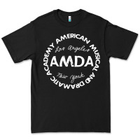 Black amda Premium Tee - linhVisuals