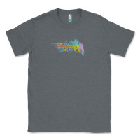 Charcoal Heather artist shot Classic Tee - chombo