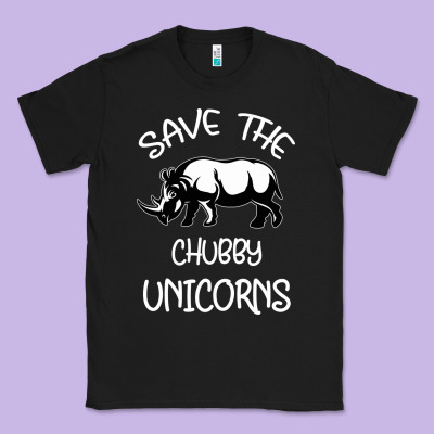 Save The Chubby Unıcorns Classic Tee Designed By Bettercallsaul