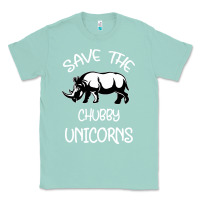 Seafoam save the chubby unıcorns Classic Tee - Bettercallsaul