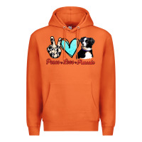 Carrot Peace Love Aussie Premium Hoodie - Jasminsmagicworld