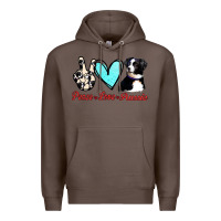 Coffee Peace Love Aussie Premium Hoodie - Jasminsmagicworld