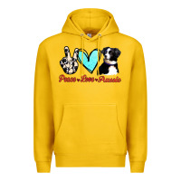 Lemon Peace Love Aussie Premium Hoodie - Jasminsmagicworld