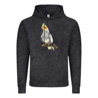 Vintage Black Cocktail Parrot Vintage Hoodie - LillyAllenDesigns