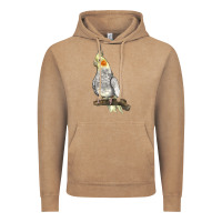 Vintage Coffee Cocktail Parrot Vintage Hoodie - LillyAllenDesigns