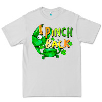 Dove Grey I pinch back with crab st. patricks day Premium Tee - FaDigitalArtStudio