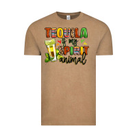 Vintage Coffee tequila is my spirit animal Vintage Tee - LillyAllenDesigns