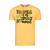 Vintage Mustard tequila is my spirit animal Vintage Tee - LillyAllenDesigns