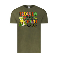 Vintage Olive tequila is my spirit animal Vintage Tee - LillyAllenDesigns
