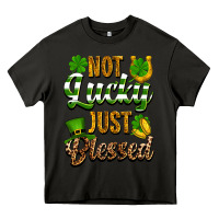 Asphalt St. Patrick's Not lucky just blessed Heavy Core Tee - OliviaCreatesArt