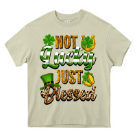 Mossy St. Patrick's Not lucky just blessed Heavy Core Tee - OliviaCreatesArt