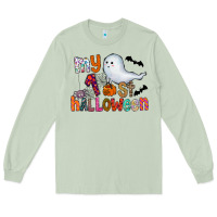 Matcha My 1st Halloween Long Sleeve Tee - CowhideDigitalArt