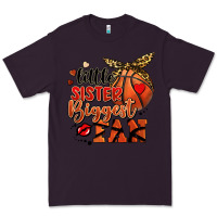 Plum little sister biggest fan basketball Premium Tee - FaDigitalArtStudio