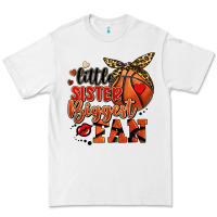 White little sister biggest fan basketball Premium Tee - FaDigitalArtStudio