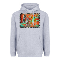Heather Grey western back to school 4th grade Heavyweight Hoodie - Jasminsmagicworld