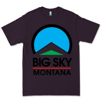 Plum big sky montana Premium Tee - linhVisuals
