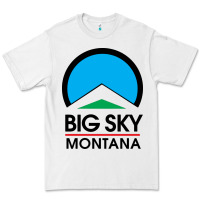 White big sky montana Premium Tee - linhVisuals