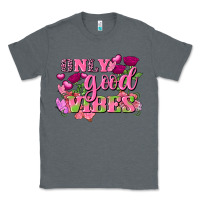 Charcoal Heather Valentine's Day only good vibes Classic Tee - FaDigitalArtStudio