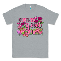 Heather Grey Valentine's Day only good vibes Classic Tee - FaDigitalArtStudio