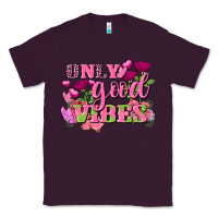 Plum Valentine's Day only good vibes Classic Tee - FaDigitalArtStudio