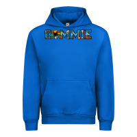 Cobalt gammie sunflower cowhide Urban Hoodie - Jasminsmagicworld