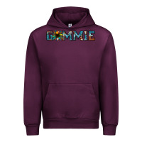 Mauve Wine gammie sunflower cowhide Urban Hoodie - Jasminsmagicworld