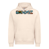 Sandshell gammie sunflower cowhide Urban Hoodie - Jasminsmagicworld