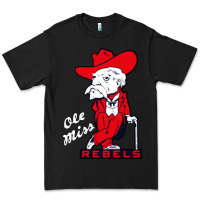Black vintage colonel reb Premium Tee - linhVisuals