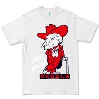 White vintage colonel reb Premium Tee - linhVisuals