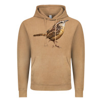 Vintage Camel Ccarolina Wren Vintage Hoodie - LillyAllenDesigns