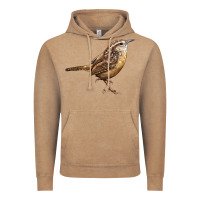 Vintage Coffee Ccarolina Wren Vintage Hoodie - LillyAllenDesigns
