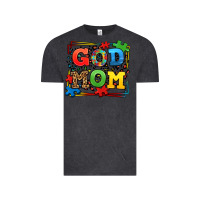 Vintage Black autism god mom Vintage Tee - LillyAllenDesigns