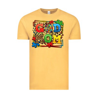 Vintage Mustard autism god mom Vintage Tee - LillyAllenDesigns