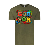 Vintage Olive autism god mom Vintage Tee - LillyAllenDesigns