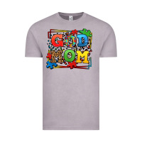 Vintage Zinc autism god mom Vintage Tee - LillyAllenDesigns