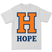Dove Grey hope college orangeblue Premium Tee - linhVisuals
