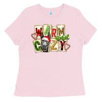Bubblegum Pink warm and cozy donkey Ladies Tee - FaDigitalArtStudio